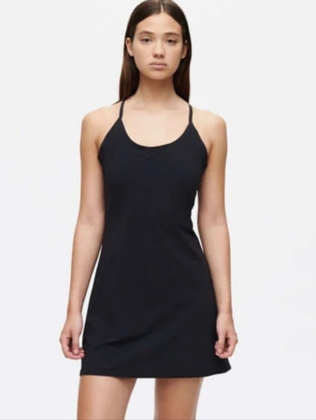 Outdoor Voices The Exercise Black Dress